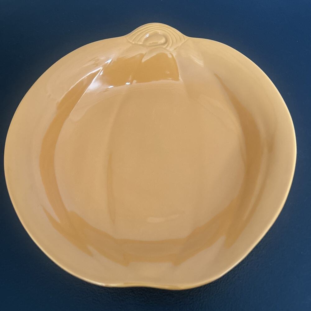 PFALTZGRAFF PLYMOUTH Cider Pie Plate Pumpkin thanksgiving fall harvest bowl cozy